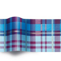 Arctic Plaid Tissue Paper (B)